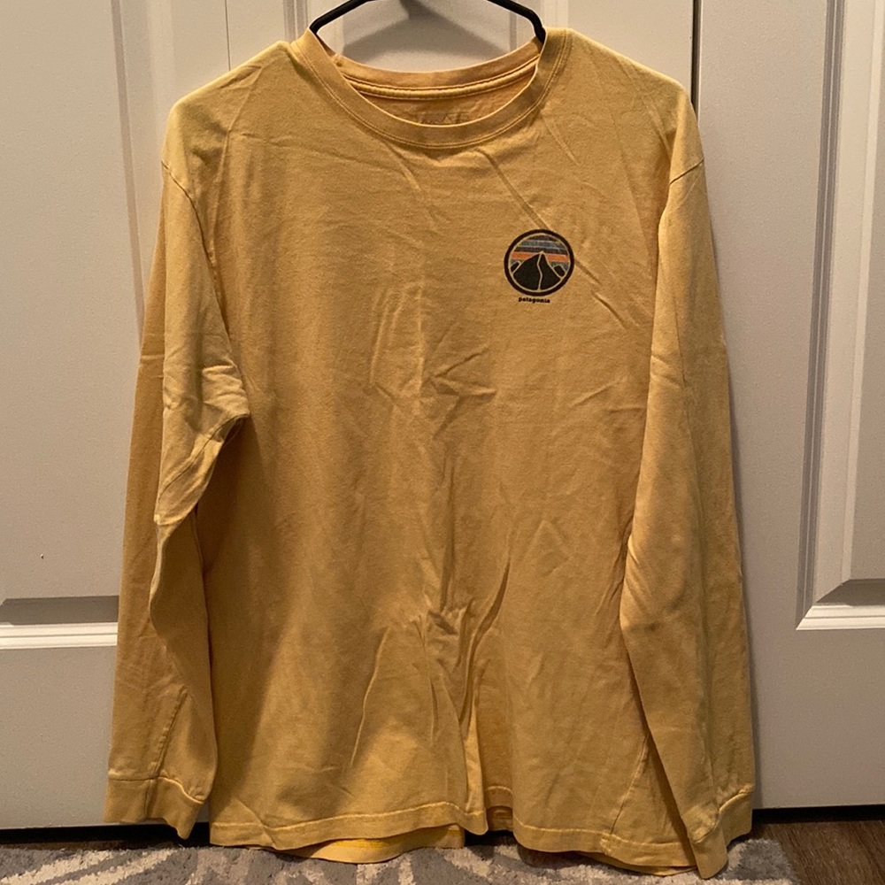 Patagonia Logo Long Sleeve
